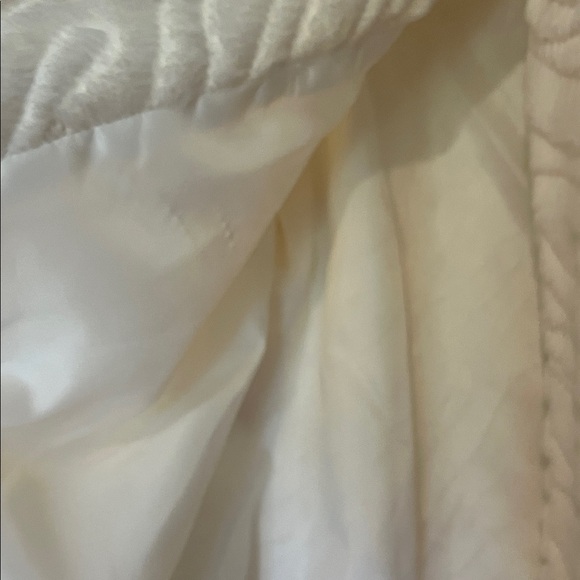 Alfred Dunner White Formal Elegant  Teddy Jacket USED size 14 - Picture 10 of 11